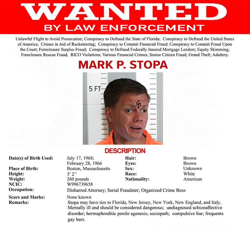 Fraudster Mark Stopa